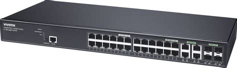 VIVOTEK Managed Websmart 24x Gigabit PoE  2x SFP; 370W